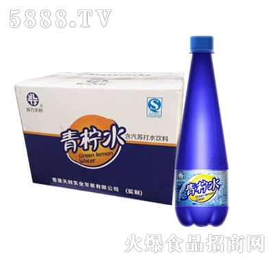 益智泉青檸水含氣蘇打水飲料